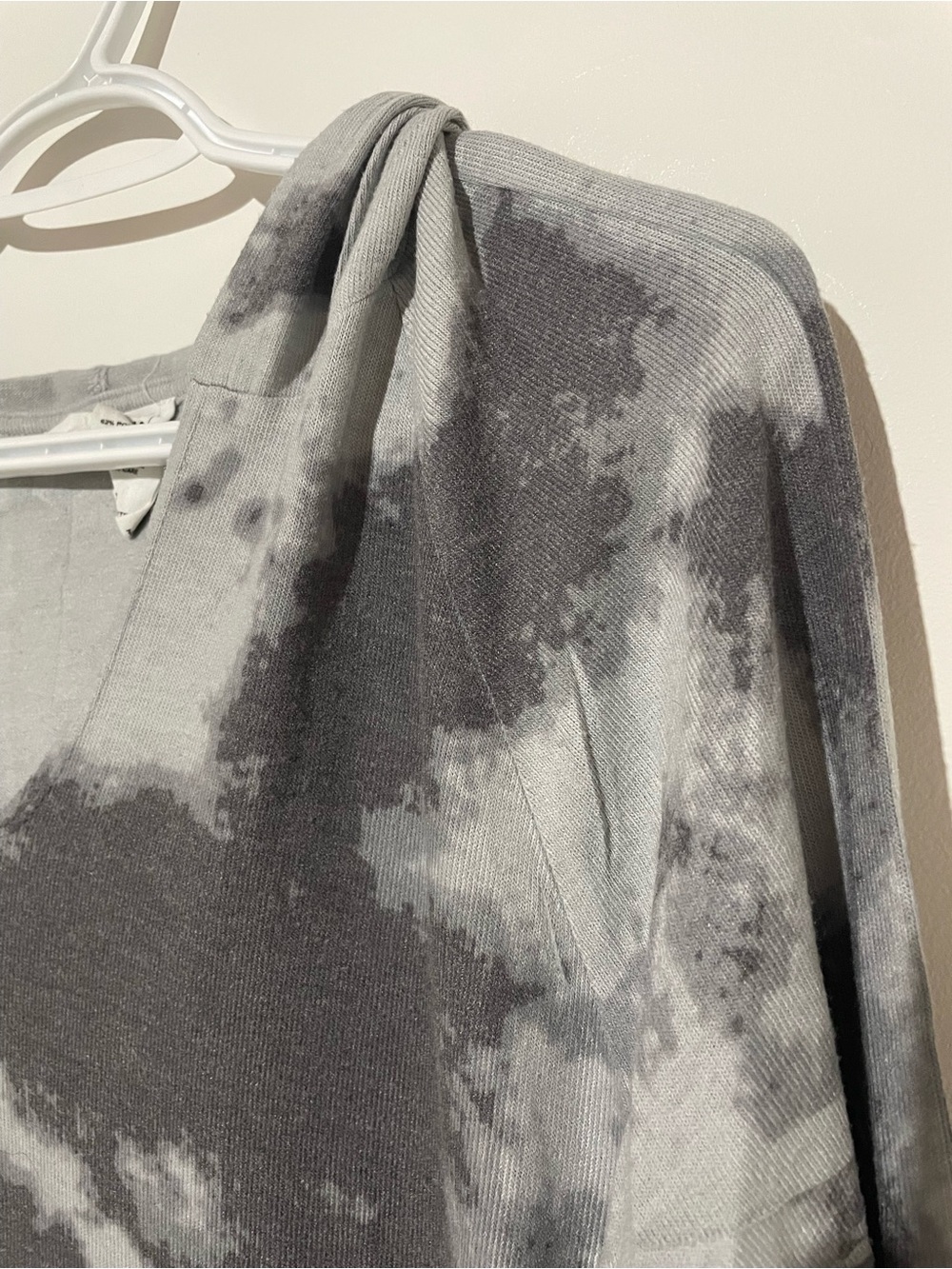 For The Republic Light Gray Hooded Pullover - Picture 2 of 6